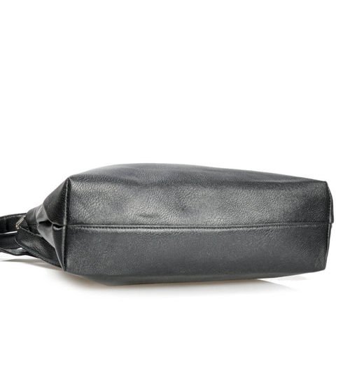 Czarna torebka damska na ramię shopper bag /TR135 S240/