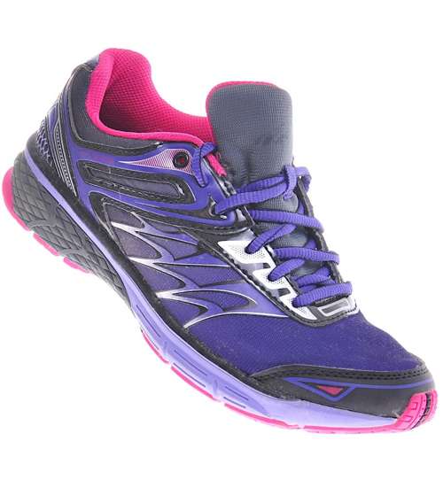 Sportowe buty damskie Purple /D2-2 11252 S200/