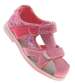Dziecięce sandały na rzepy Pink /E3-2 8705 S191/