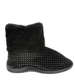 Domowe buty kapcie dla dzieci Czarne /E2-1 6866 S096/