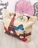 Shopper Bag- torba na zakupy- Wieża i motyle /D6-2 HT85 S192/