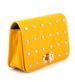 Żółta damska torebka kuferek listonoszka Ht160