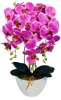 Fioletowy storczyk orchidea- sztuczne kwiaty 60 cm 3pgoc