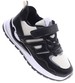 Czarne dziecięce buty sportowe sneakersy /G13-2 16818 T382/