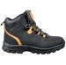 Solidne męskie buty trekkingowe z ociepleniem CZARNE /F7-1 2592 S792/