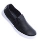 Czarne wsuwane ażurowe tenisówki slip on /G9-2 14771 T283/