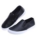 Czarne wsuwane ażurowe tenisówki slip on /G9-2 14771 T283/