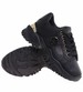 Sznurowane czarne buty sportowe na platformie /D2-3 16776 G287/