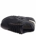 Sznurowane czarne buty sportowe na platformie /D2-3 16776 G287/