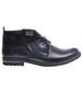 Zimowe męskie buty sztyblety ze skóry naturalnej Czarne /H-3 10816 R147/