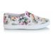 Trampki slip on Flower white /G13-1 X11 t237/