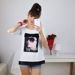 Bluzka z frędzlami, koszulka Fashion Girl D9-3/Cx57 S204/ Szara