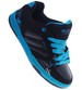 Czarno niebieskie damskie buty sportowe /E9-3 13854 S201/