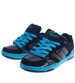 Czarno niebieskie damskie buty sportowe /E9-3 13854 S201/