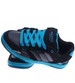 Czarno niebieskie damskie buty sportowe /E9-3 13854 S201/