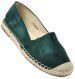 Wygodne espadryle damskie ZIELONE /G8-2 1745 S029/