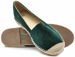 Wygodne espadryle damskie ZIELONE /G8-2 1745 S029/