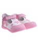Dziecięce różowe sandały na rzepy OST148