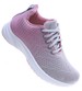 Damskie buty sportowe Grey Pink /A1-3 13972 T287/