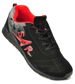 Zamszowe buty sportowe dla mężczyzn  BLACK/RED /G4-1 3008 S192/
