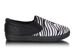 Wkładane trampki slip on Zebra /G13-2 W79 t178/ White