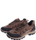 Sznurowane męskie buty trekkingowe Khaki /C6-1 14782 T481/