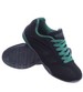 Lekkie czarne buty sportowe /D8-1 14735 S341/