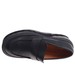 Czarne półbuty loafersy damskie /E2-1 16845 G242/