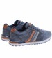 Wiązane casualowe buty sportowe Navy /E1-3 16678  T428/