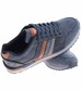 Wiązane casualowe buty sportowe Navy /E1-3 16678  T428/