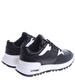 Sznurowane czarne buty sportowe /B6-1 14848 S301/