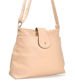 Beżowa torebka damska na ramię shopper bag /TR135 S240/