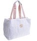 Duża biała torebka damska Shopper Bag F/B /H2-K4 TB328 M499/