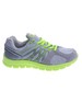 Lekkie sportowe buty damskie szaro zielone  /A9-2 13749 S203/