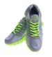 Lekkie sportowe buty damskie szaro zielone  /A9-2 13749 S203/