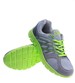 Lekkie sportowe buty damskie szaro zielone  /A9-2 13749 S203/