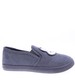 Ciemno szare wsuwane tenisówki slip on z króliczkiem /B8-2 15794 T141/