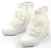 Białe trampki sneakersy na średnim koturnie /D9-3 Ae150 t512/ 