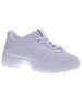 Damskie sneakersy na platformie białe OST227