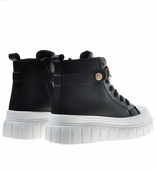 Czarne creepersy na platformie /D5-3 9523 S690/