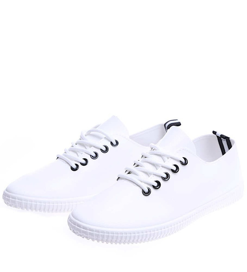 Białe tensiówki damskie /c7-3 14785 T274/