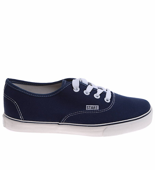 Granatowe dziecięce tenisówki /B5-2 16561 G8-61/