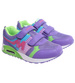 Fioletowe sportowe buty dziewczęce na rzepy /F5-3 18130 T292/