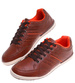 Brązowe niskie trampki męskie /B4-3 18065 T239/