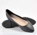 Czarne balerinki z migdałowymi noskami /C5-2 2756 S197/