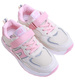 Różowe dziewczęce buty sportowe sneakersy /G11-2 17234 T289/
