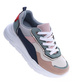 Wiązane sportowe buty damskie wielokolorowe /E1-2 13917 T299/