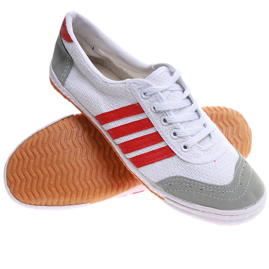 Białe trampki halówki męskie Duże rozmiary /G6-1 18084 T230/