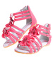 Wygodne sandały dziewczęce paseczki Watermelon /A2-3 11731 T192/