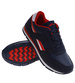 Sportowe granatowo czerwone buty chłopięce /G11-1 16757 T389/